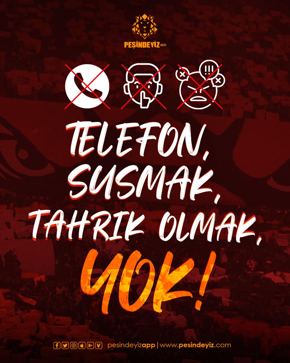 Peşindeyiz Galatasaray! tweet media