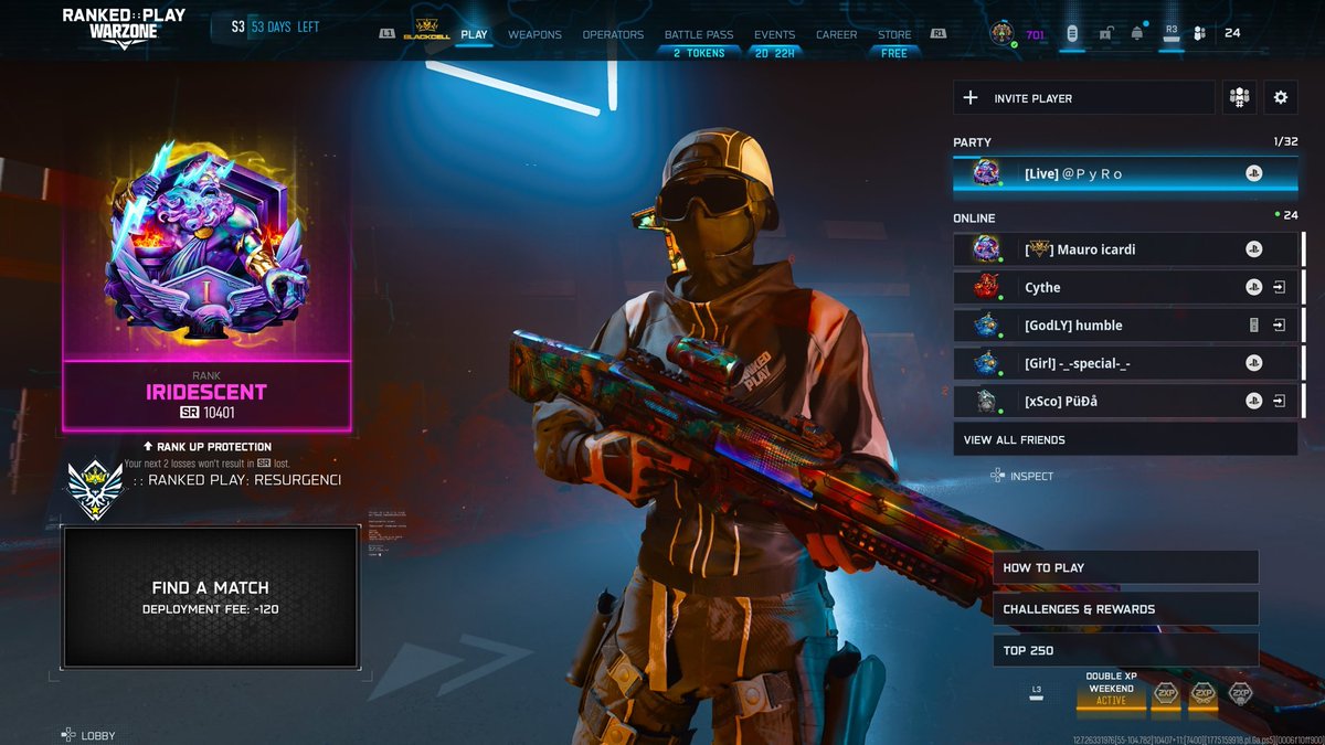 iLuqzi's tweet photo. Dm me for cheap wz rank boost on console! fast service! any rank, bronze-iridescent 🫶🏻 https://t.co/7S5E28n4gH