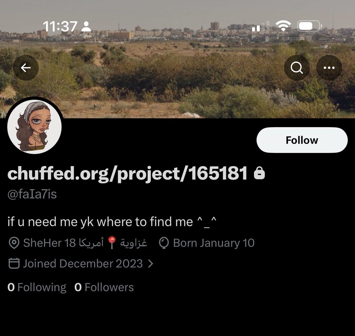 Her name is Palestine 🇵🇸😇 tweet media