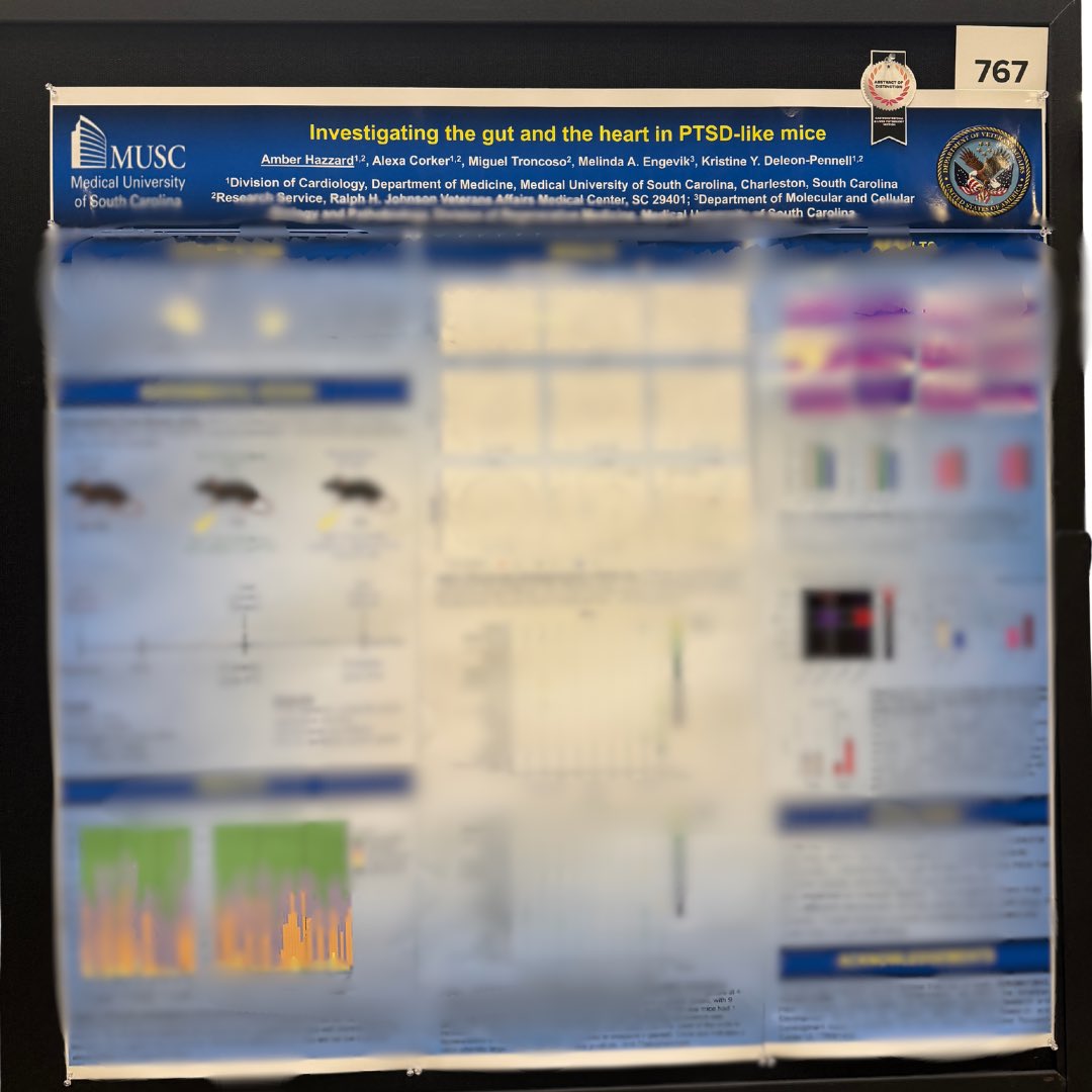 KDeleonpennell's tweet photo. Members of the DeLeon-Pennell lab are having a great time and learning a lot at the American Physiological Summit! Come check out posters 617 and 767 from 4:30-5:45pm tonight to see Tommy and Amber’s work. #APSSummit #APS2026 https://t.co/l58XOgp86d