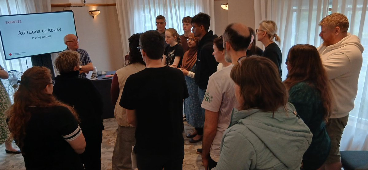 RedCrossTralee's tweet image. What a great day we had at the @irishredcross Safeguarding Awareness Training course in the @MeadowlandsHot #Tralee today. 
Big thanks to our Tutors, Mary and Charlie and especially the 18 #volunteer members who gave up their time to attend this most important training 👏.