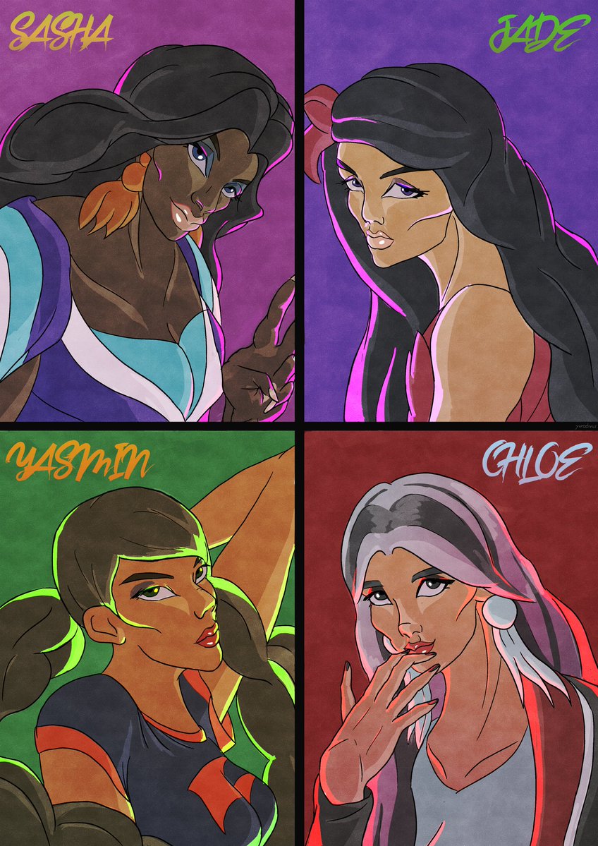 yurodivus's tweet image. Drew some of my favorite looks from these iconic girlies 🫦

#bratz #digitalart #fanartㅤㅤㅤㅤ