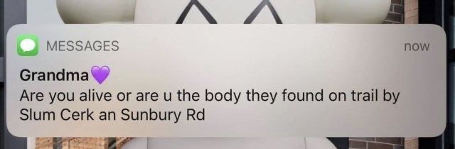 Thanks grandma ❤️