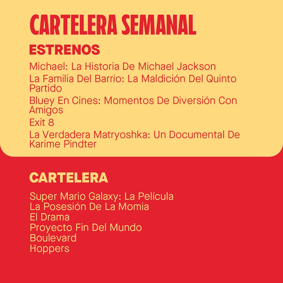 ¿Qué peli vas a venir a ver este fin de semana a Cinemex? Hay de todo, la biopic de Michael Jackson, el docu de Karime, La Familia del Barrio y mucho más.