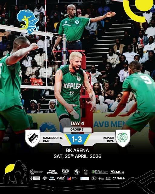 KVC beat CSV : 3-1 The 47th CAVB Men’s Club Championship Kigali 2026 ...