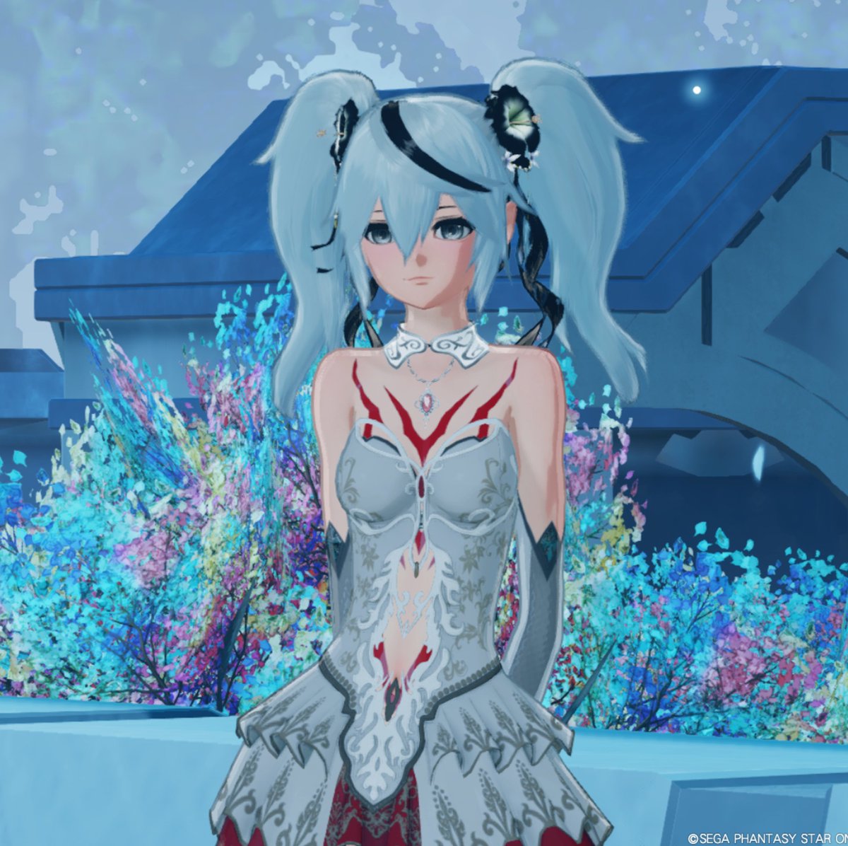 Me aburría e intentado hacer una Camellya le faltan cosas pero la iré perfeccionando
#WutheringWavevs #PSO2NGS