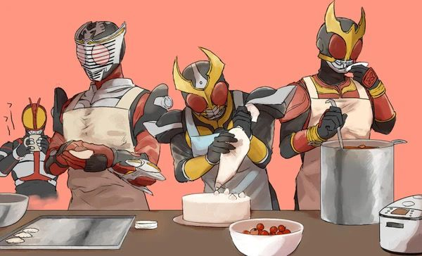 Voy a cocinar y luego le damos a Ryuki