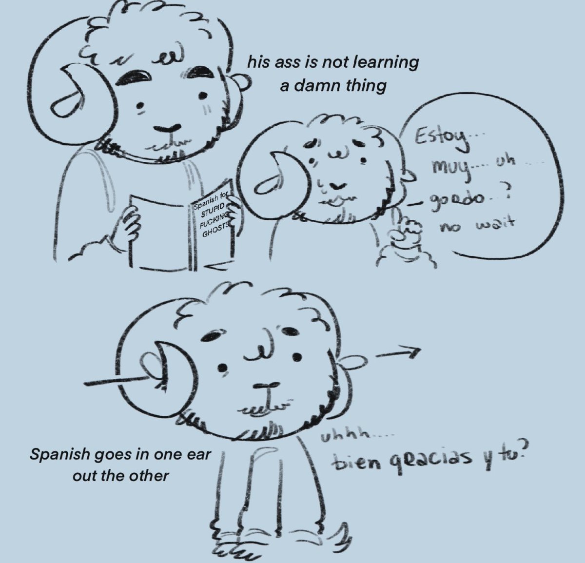 woodbinespirit's tweet photo. daily #glatt 25

[rq] I had a funnier joke for this until i realized i suck at Spanish so here's just a bunch of random doodles https://t.co/dnIeMRh9Jf
