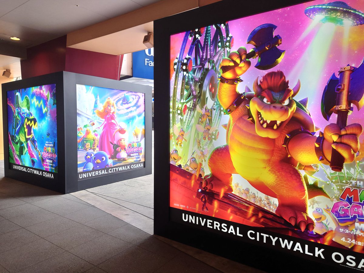 wmWBNhbOy2DjhCk's tweet image. ユニバーサルシティウォークさんもギャラクシームービーの装飾がされてて、凄かったです✨✨️✨️
#USJファン