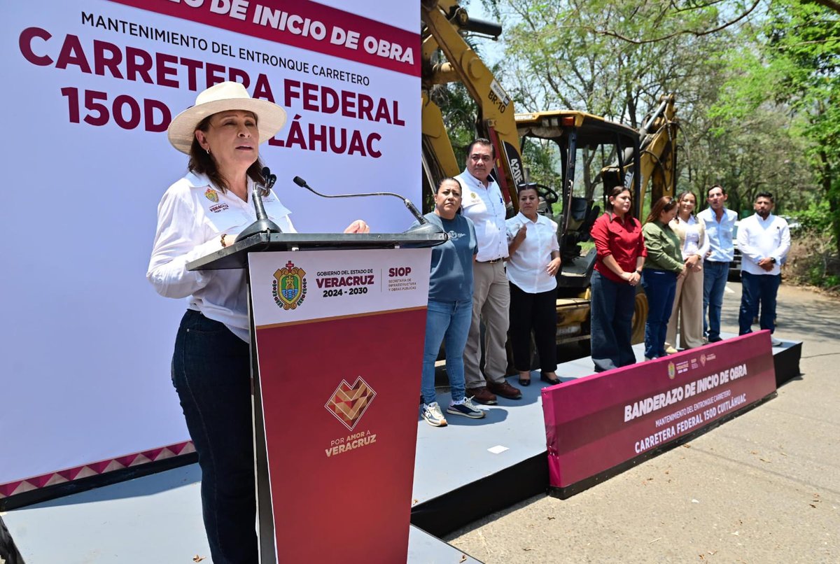 Quien hable mal de Veracruz no tiene cabida, advierte Gobernadora al iniciar obra en Cuitláhuac emisariopolitico.com/quien-hable-ma… a través de <a href="/Emisario_pol/">Emisario Político</a>