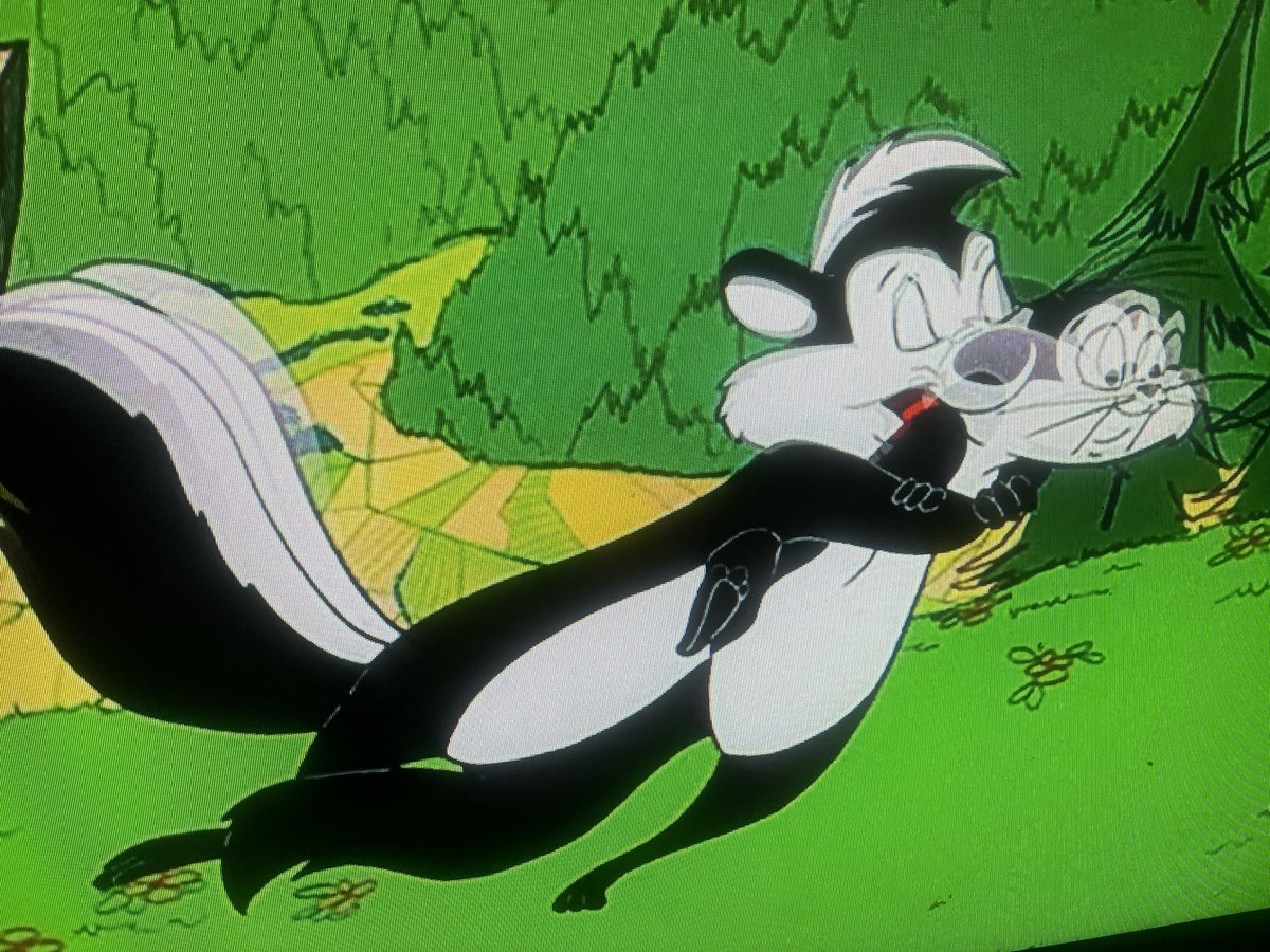 SikiraT's tweet image. Omg i havent watched loney tunes etc since i was a kid. This pepe skunk said everyone has a hobby and i like to make love. 😳tf. Lmao smh #antennaTV #MeTVToons as a kid i knew he had a crush cat n mouse type shit but i didnt hear/know the adult language