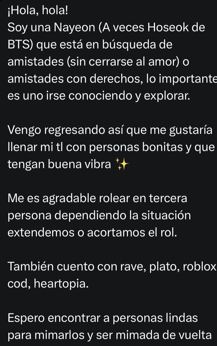 CERRADO !! tweet media