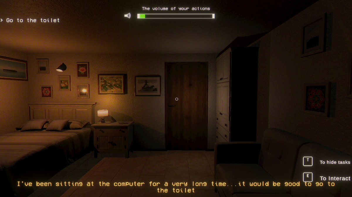 VladisLiveDev's tweet photo. Michael loved coding in the night's calm. But leaving his room tonight was a fatal mistake. Don't. Make. Noise. 
 https://t.co/emyhwTVsQ6 

#HorrorGames #indieHorror https://t.co/eqXGQvA3pv