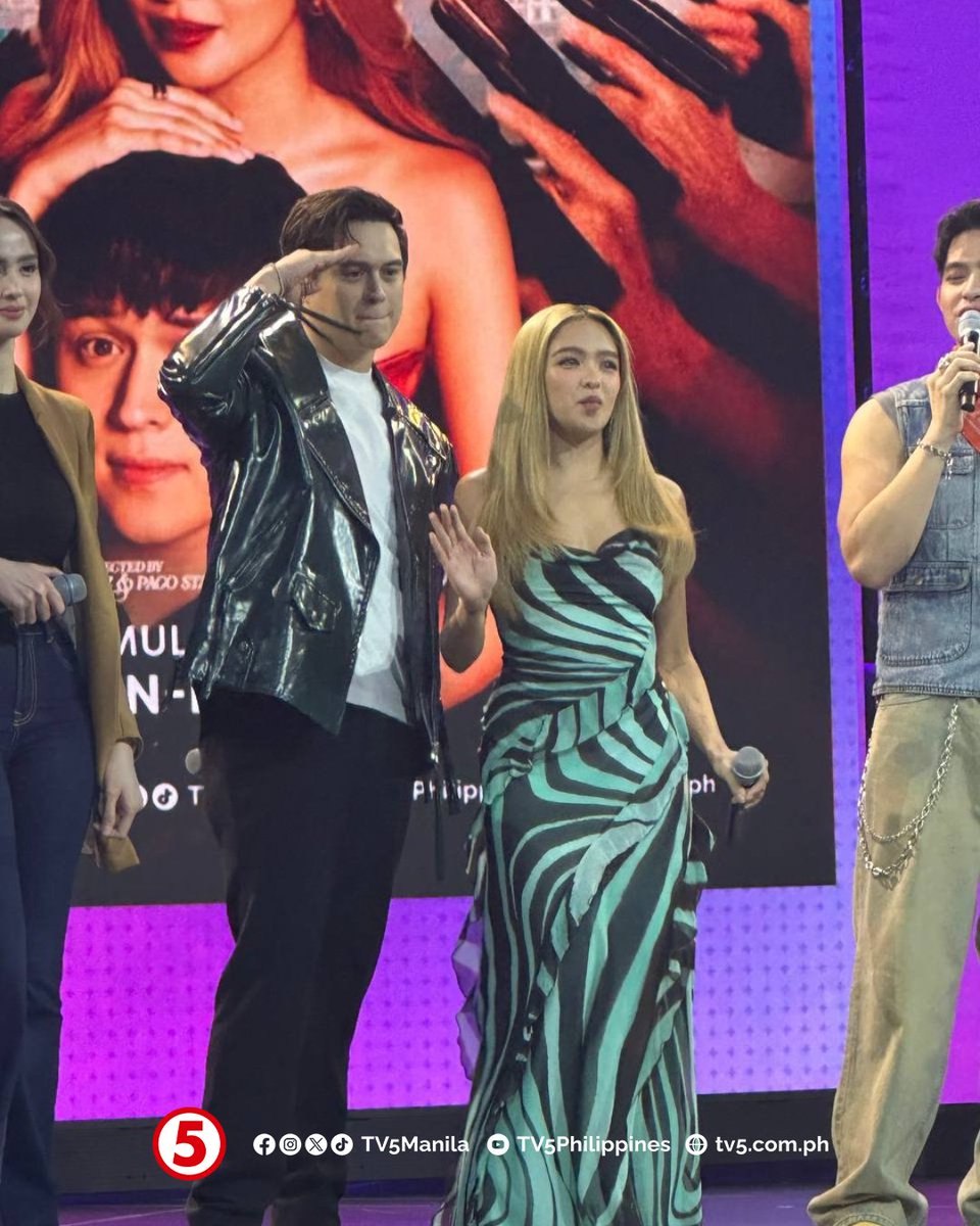 blythecharmline's tweet photo. The “secret” cast is out and having a blast! 

𝗟𝗼𝗼𝗸: The #ASecretInPrague cast joined the fun and brought the energy at Vibe’s Major Vibe Party!

Catch A Secret In Prague starting this MONDAY at 8 PM on TodoMax Primetime! 

#AndreaBrillantes | #Blythe | #BlytheCharmline https://t.co/drZgipdUlS