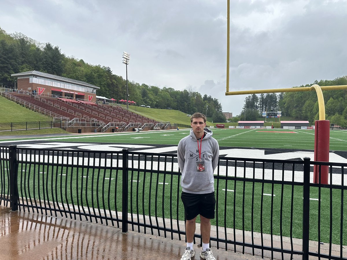 frankgenkinger5's tweet photo. Had a great time at @UVAWiseCavsFB Red vs Grey Spring Game! Thank you @Coach__Buckley and @CoachGaryBass for the great time and great talks. Looking forward to staying in touch and making out to some camps this summer. #PEWAV 

@MrCoachHolland @IsaiahTaylor_1 @coach_benavides @MVMajorFootball @Coach__Buckley @CoachGaryBass