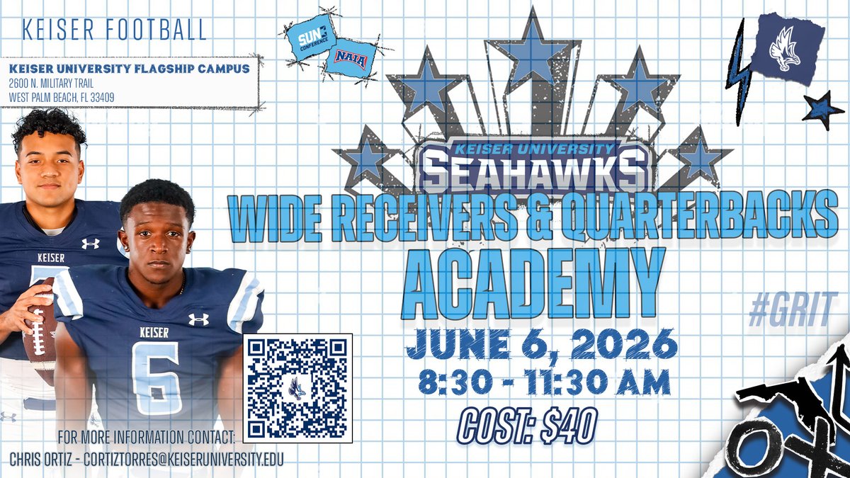 Keiser Football tweet media