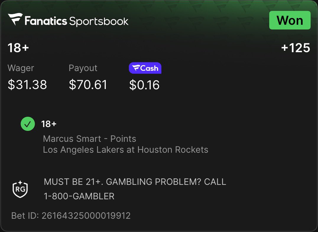 riggedgamesrus's tweet image. It was always MARCUS cuz he’s SMART!!! #sportsbetting #locks #nba #props #sizzling #onfire @FanaticsBook