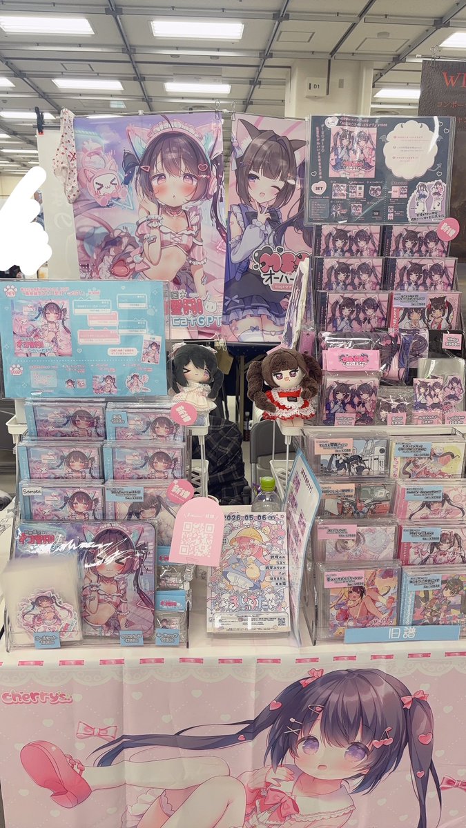 chieri_nyan's tweet photo. 設営できた！！！！ #M3春2026 https://t.co/P4VRHGh8qf