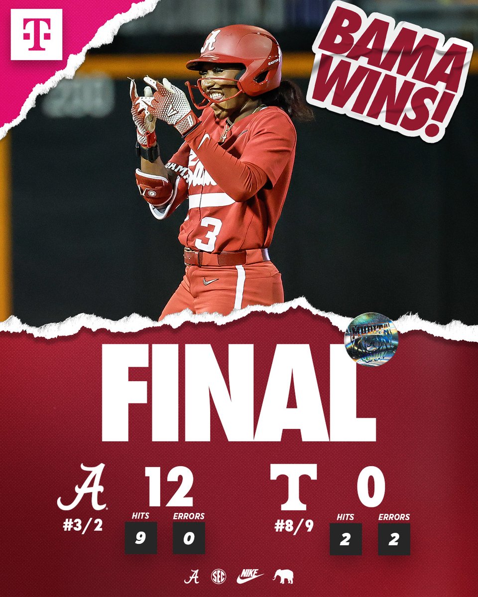 Alabama Softball tweet media