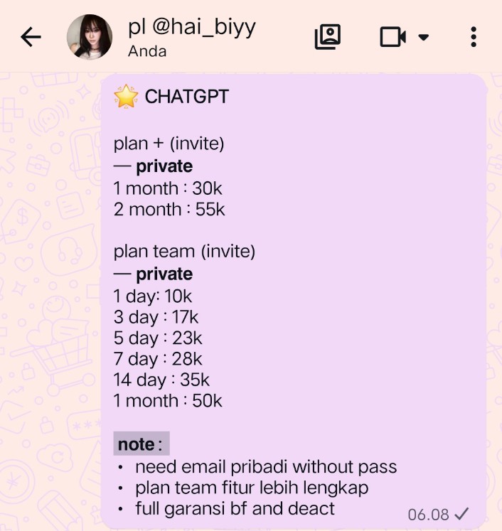 biyy! fsr on wa tweet media