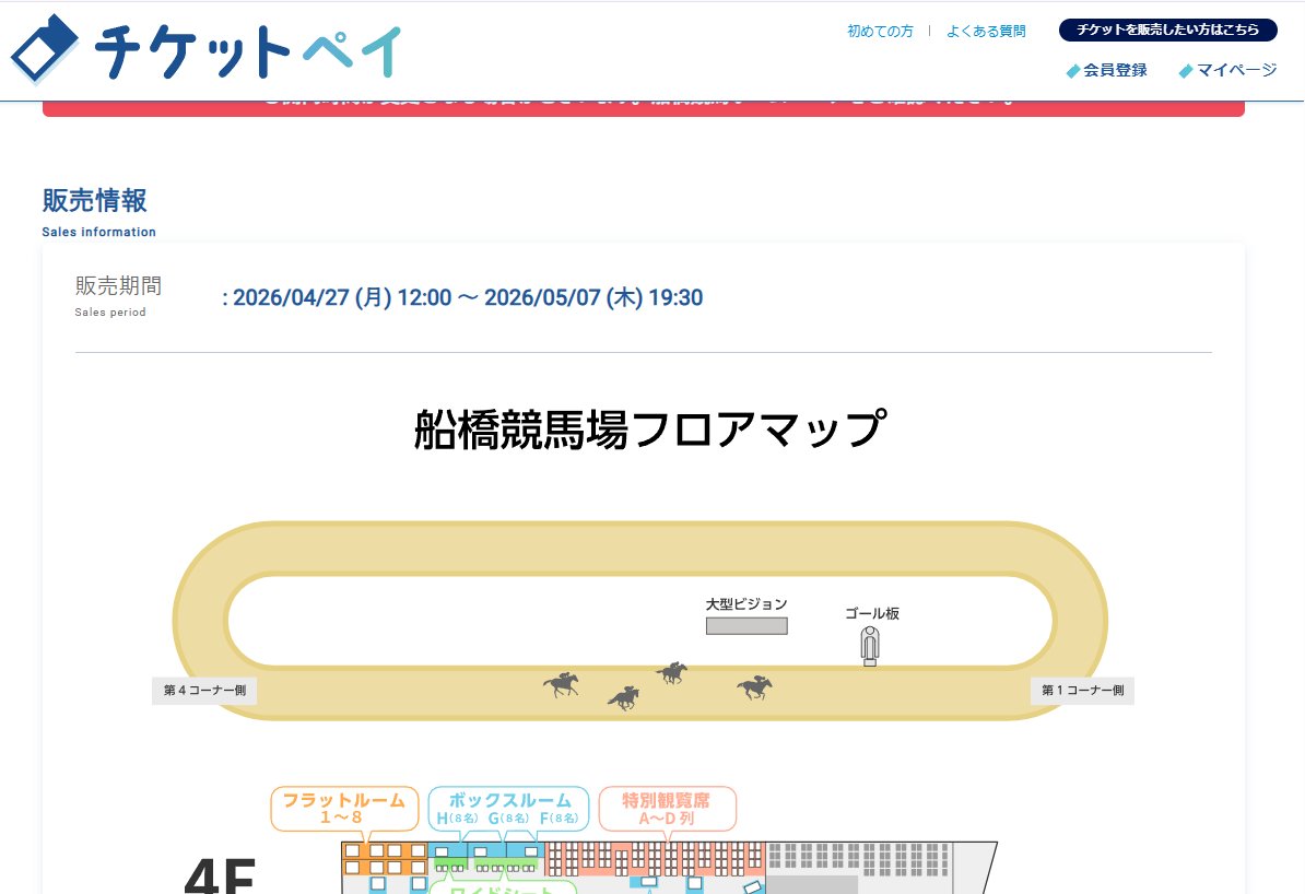 船橋の予約開始が月曜１２時スタートだった
今回は「ひとりでできるもん」かな。。。

想定していた３０日じゃなくてよかったが
前回の川崎で１人で２回購入出来たんで
明日は１人で全部確保する予定