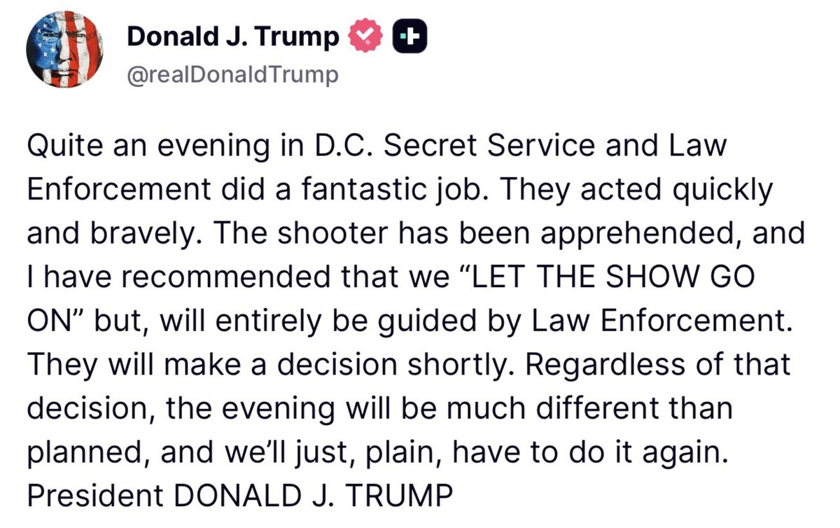 The White House tweet media