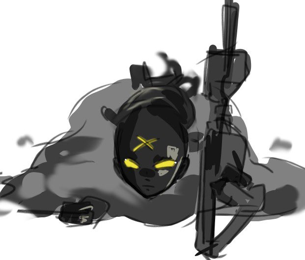 pocketknifeLuvr's tweet image. THE sandman #haze #deadlock #deadlockFA 
@IriJpeg drew the cloud haze