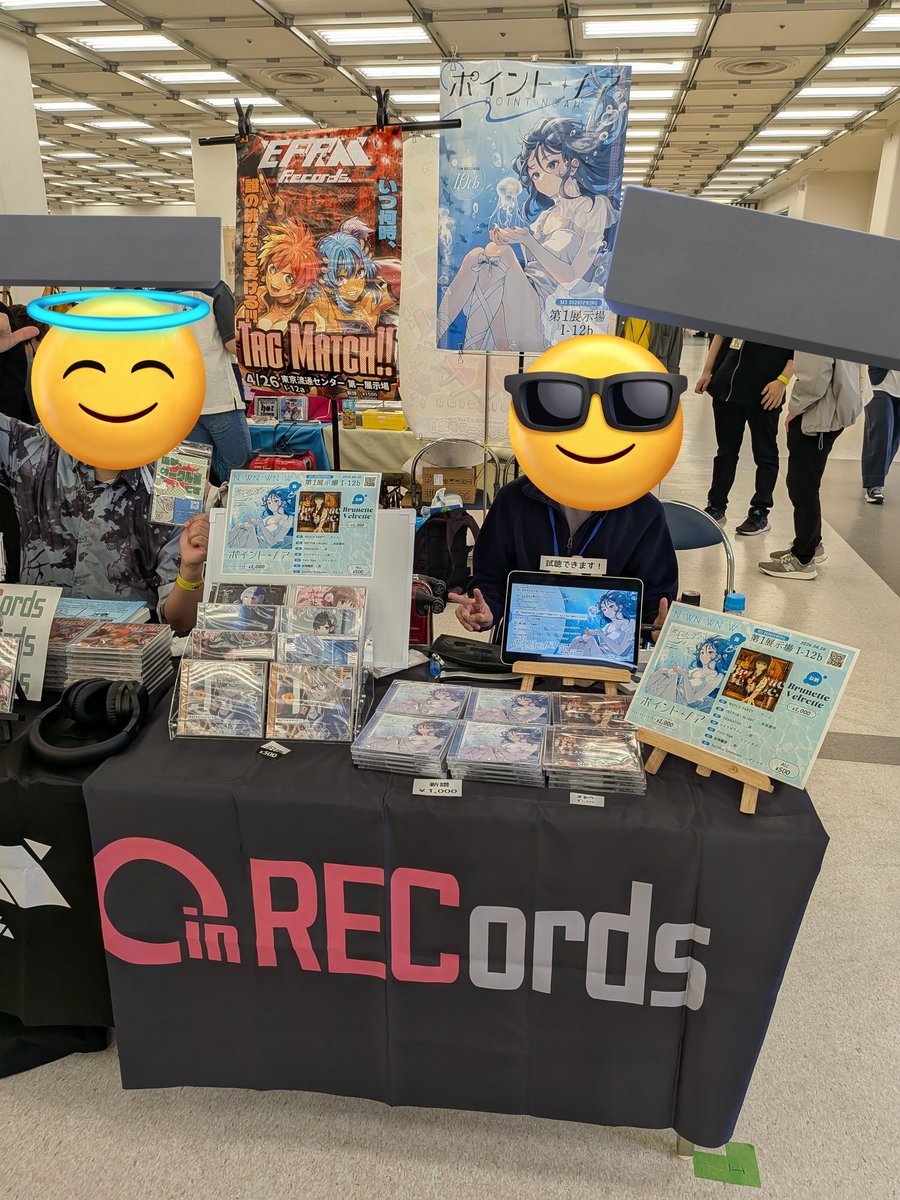 Oin_Records's tweet photo. 設営完了です！！ https://t.co/x8XKXhNJCU