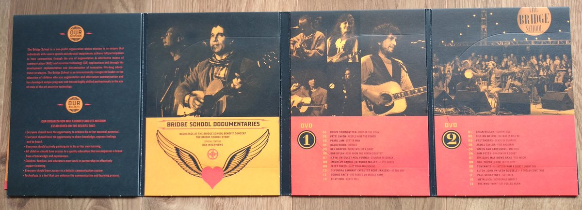 Akiradylan2's tweet photo. my Bob Dylan official DVD collection 3　THE BRIDGE SCHOOL CONCERT 
25TH ANNIVERSARY EDITION 
Bob sings Girl from the north country https://t.co/1u0mR17AIE