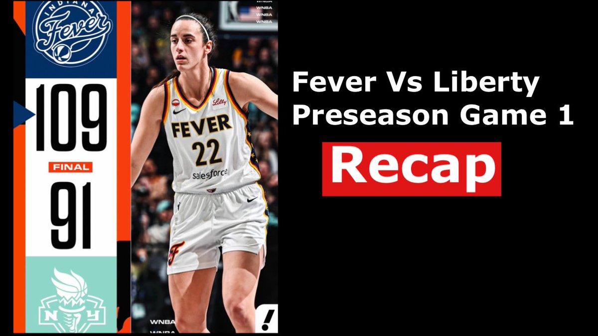 scott_skeptic's tweet photo. Fever beat the Liberty in the first preseason game of the 2026 season. G... https://t.co/8Xs4KeFGMd via @YouTube https://t.co/mZZjiI4U1p