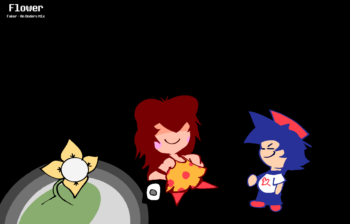 FunnyFruit101's tweet image. Flower - Faker An Unders Mix
#undertale #fnf #anundersmix