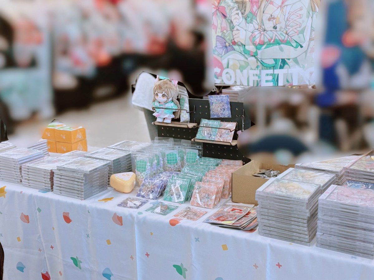 nanahira's tweet photo. シ-22abです🌸
ちっちゃいものがたくさんあります
よろしくお願いします！ https://t.co/ro7UFwUz4o