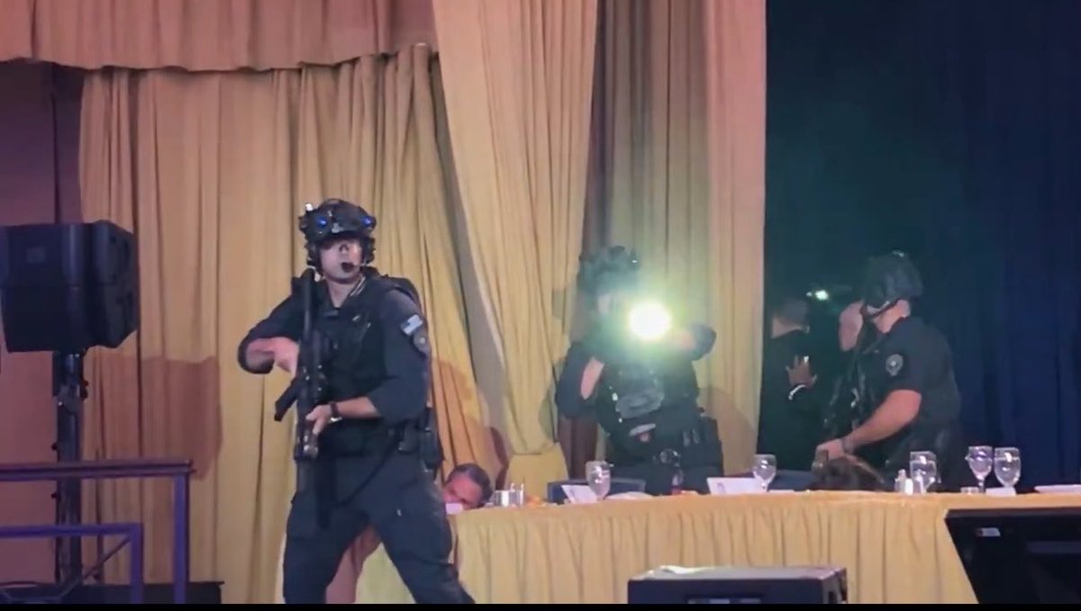 we don't know if this was an attempt on president's life just yet but..

have you ever seen a president that's been in the middle of so many shootings?

this is what happens when somebody who isn't an insider takes that seat.

all of you can arm chair judge your way into how bad