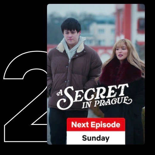 A Secret in Prague is now #2 on Netflix’s Top 10 TV Shows in the Philippines today—even with only two episodes released. 

Don’t miss its TV premiere on TV5 starting  this Monday,  every  weekdays, 8:00 PM.

<a href="/iamandrea_b/">Andrea Brillantes</a>  | #AndreaBrillantes