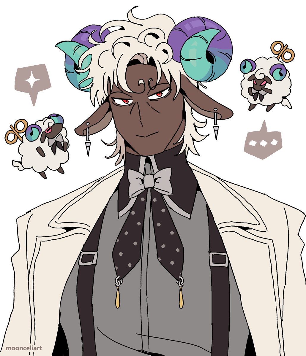 MoonceliArt's tweet photo. Mr. Lamb Doll 🐑✨
#obeyme #obeymefanart #ObeyMeSC https://t.co/OFgVhTkGwA