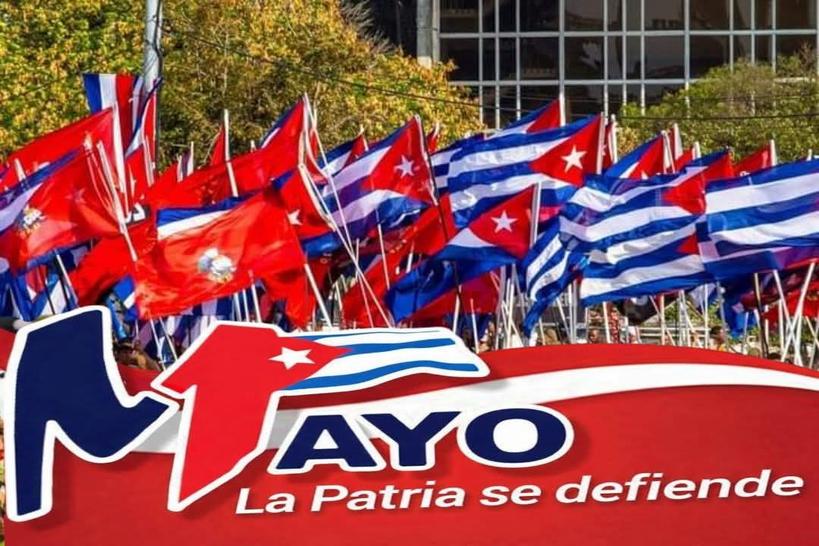 marticalopezna1's tweet photo. Viva el 1ro de Mayo. Los cubanos 🇨🇺 seguiremos defendiendo nuestra Revolución.
#CubaEstáFirme https://t.co/AgGVPxV1g8