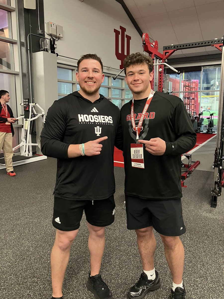AJ_pearson2's tweet image. Had a great time at @IndianaFootball spring game with my guys @Dylan_Latell and @BraxtonSloan09 !!!!! Loved watching the National Champions get after it!!! Great to meet and talk to @CoachReed18 and @CoachTSunseri

@CCignettiIU @MattWilsonDPP 
#GoIU #Hoosiers #NeverDaunted