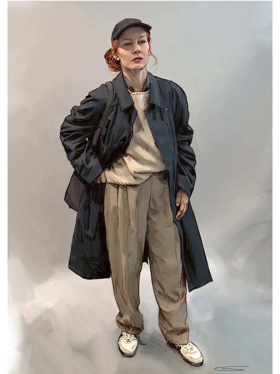 헉 스트라트 의상 스케치 올라왔다