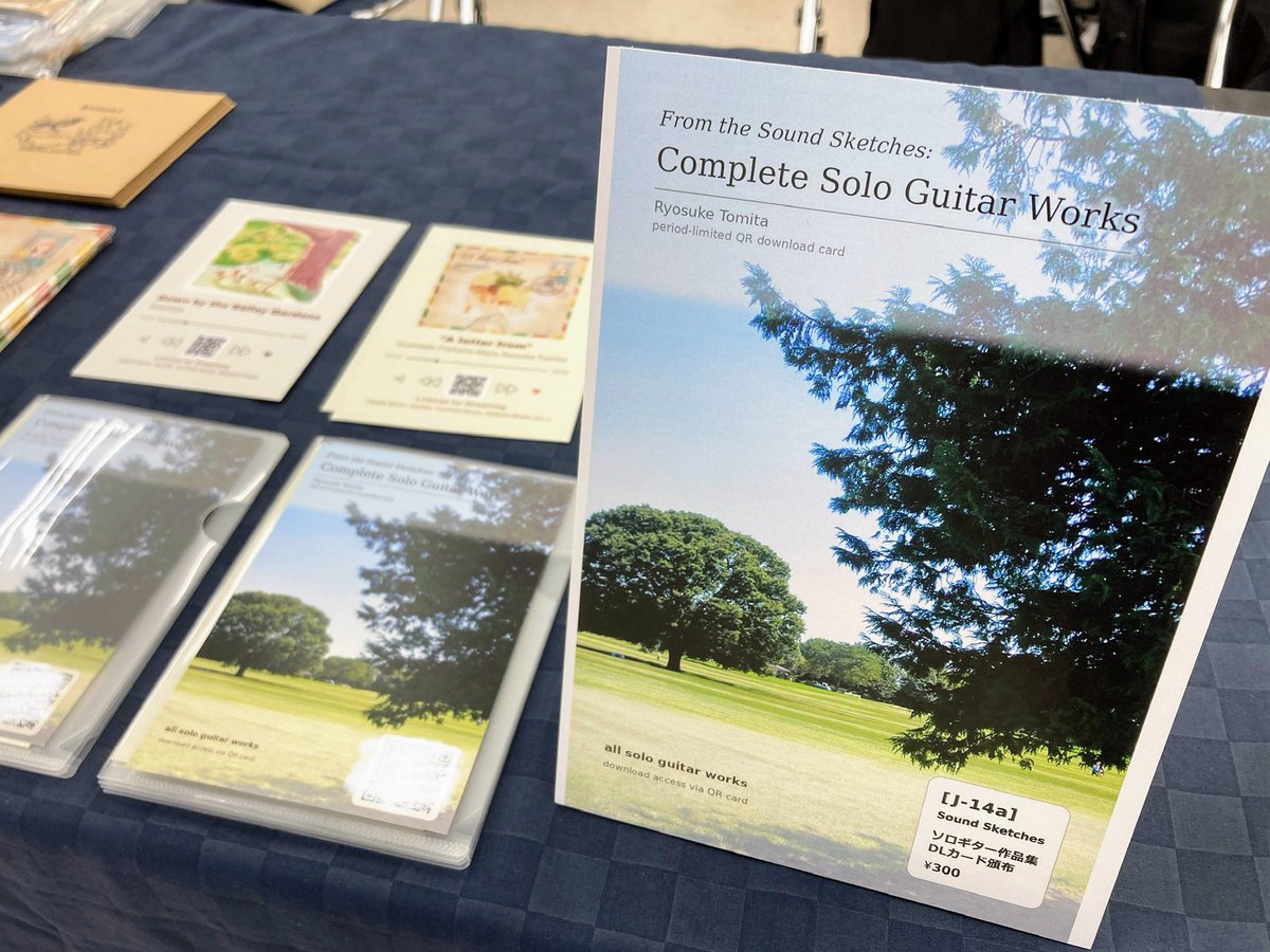 Ryosuke Tomita / 冨田亮輔【M3-2026春/J-14a】 tweet media