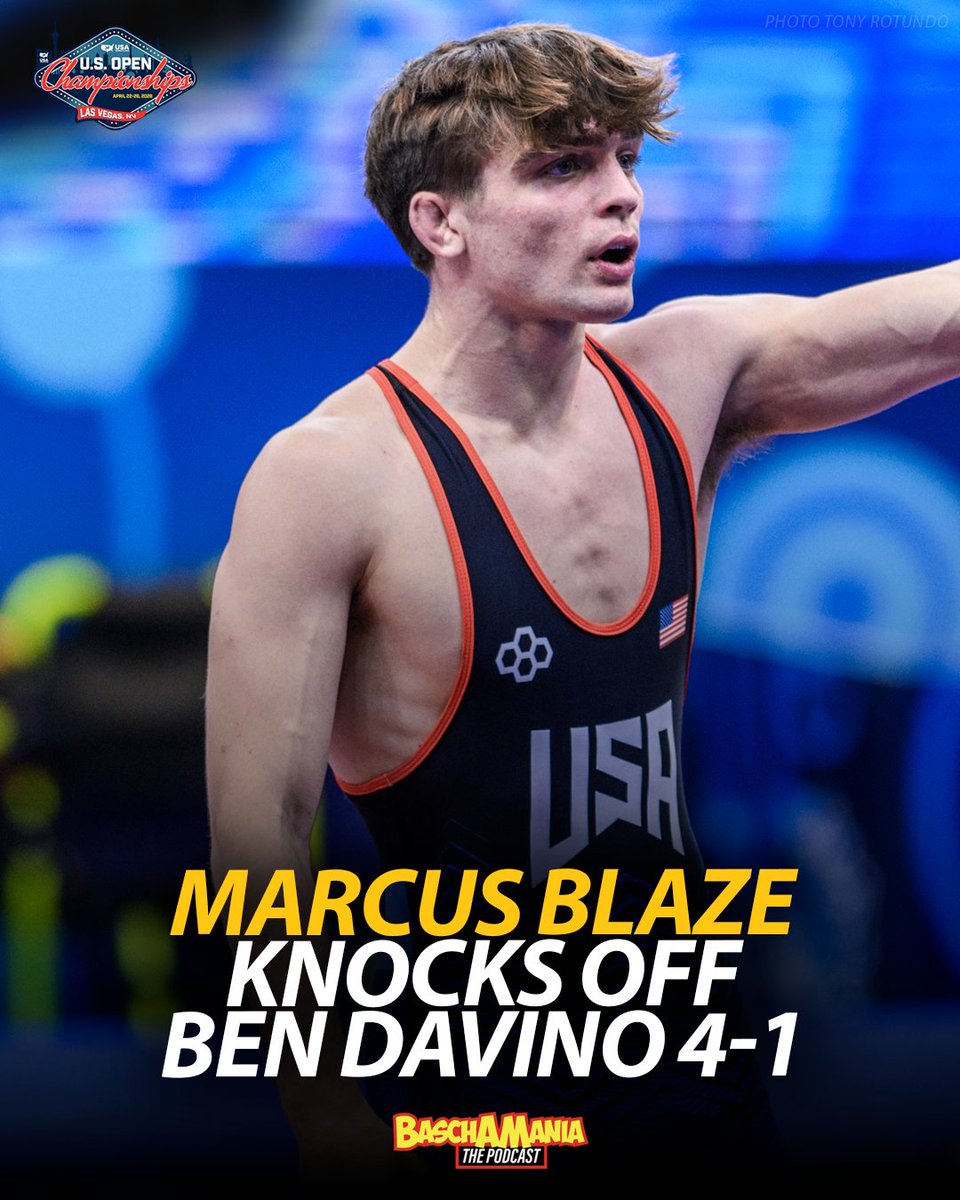 Marcus Blaze is headed to Final X! He takes out Ben Davino, 4-1, in the 61kg Finals.  He'll face the winner of the World Team Trials Challenge Tournament next month, which will likely include both Jax &amp; Davino.