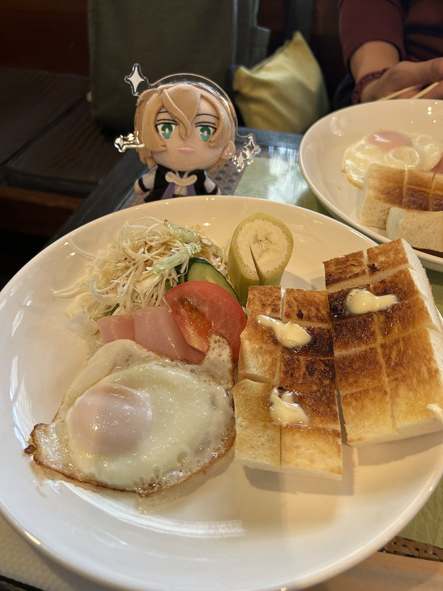 ymtk_g's tweet photo. レトロな喫茶店でモーニング☺️ https://t.co/wYWDCfKe9z