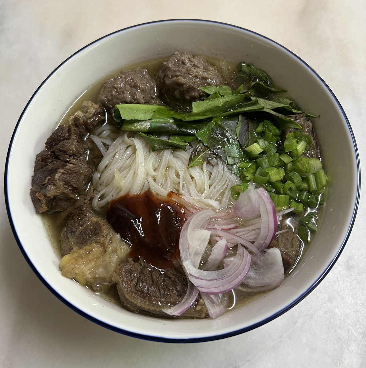 made pho. life is good again