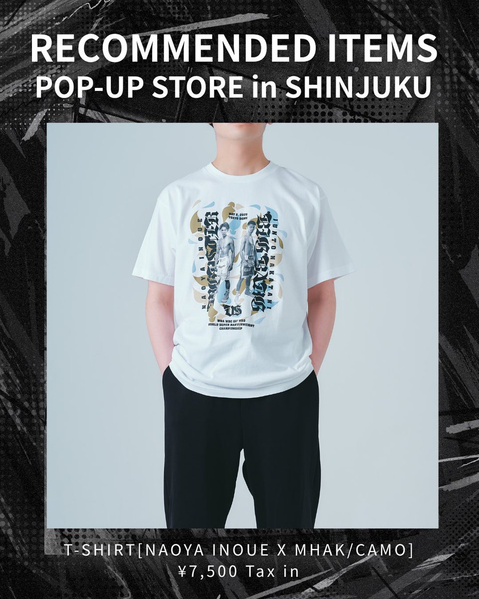 POP UP STORE in SHINJUKU ─RECOMMENDED ITEMS─ T-SHIRT[BATTLE OF