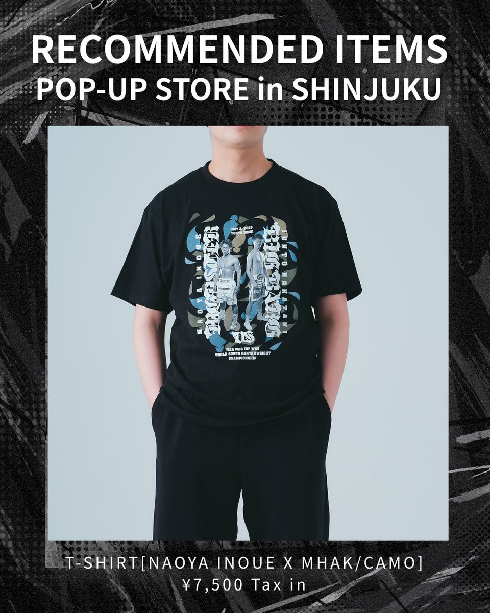 POP UP STORE in SHINJUKU ─RECOMMENDED ITEMS─ T-SHIRT[BATTLE OF