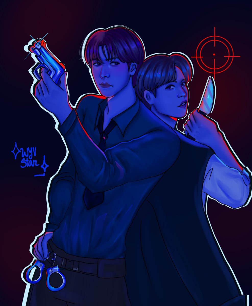 (🐶🐻) 

#Ateez #Ateezfanart #2ho #jongho #yunho