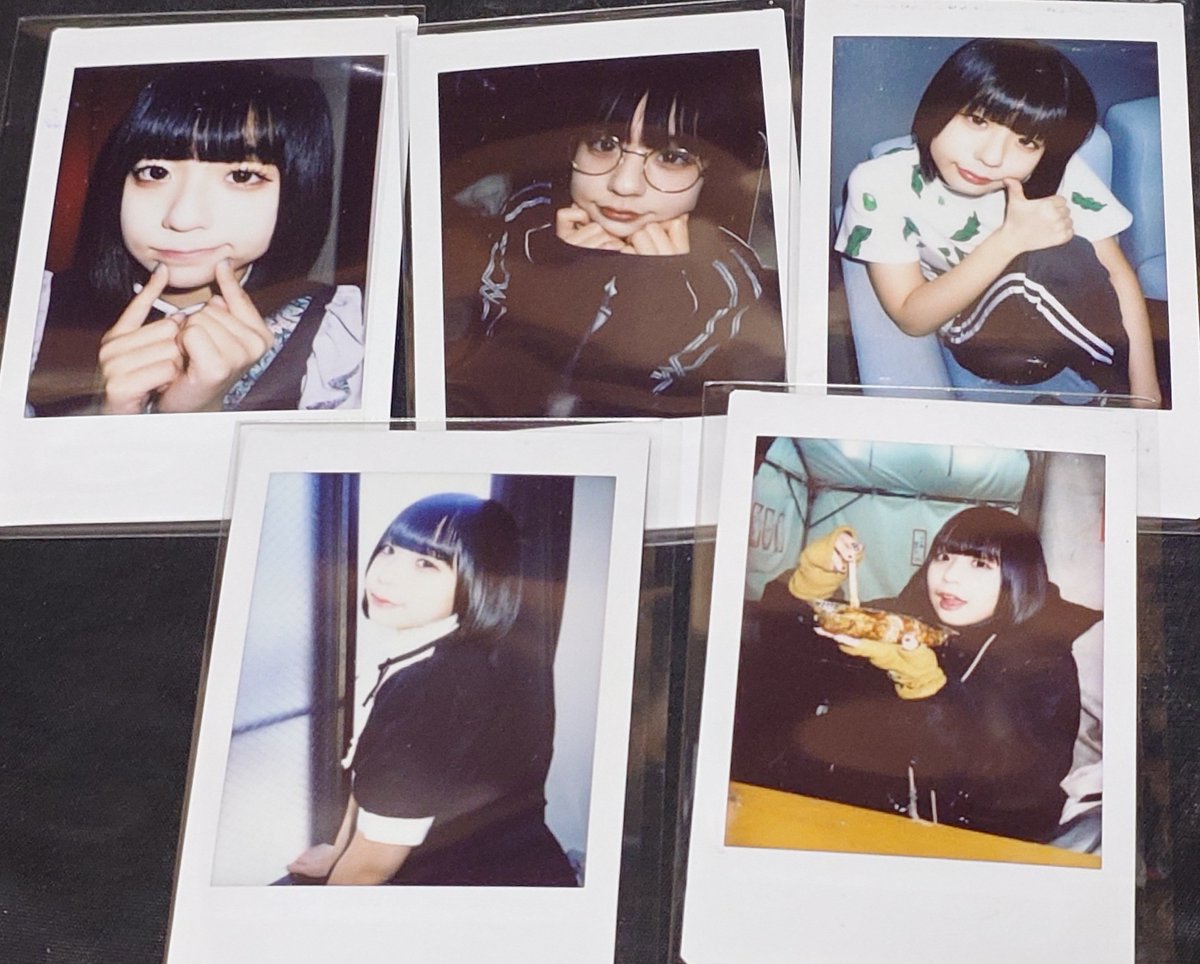 ランチェキはランチェキならではの魅力あるから別のチェキ帳作ろうかなぁ。写真集みたいになりそうだし