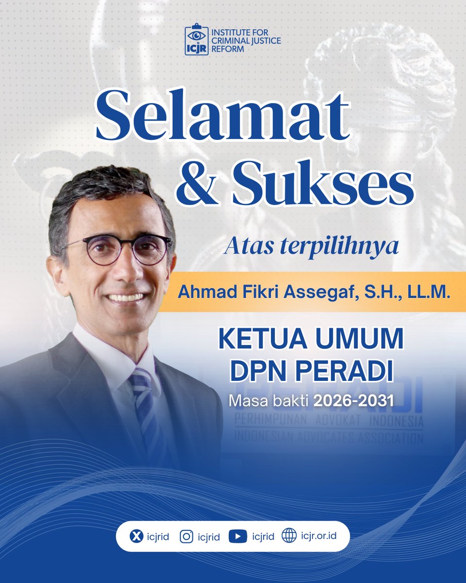 Perkumpulan ICJR tweet media