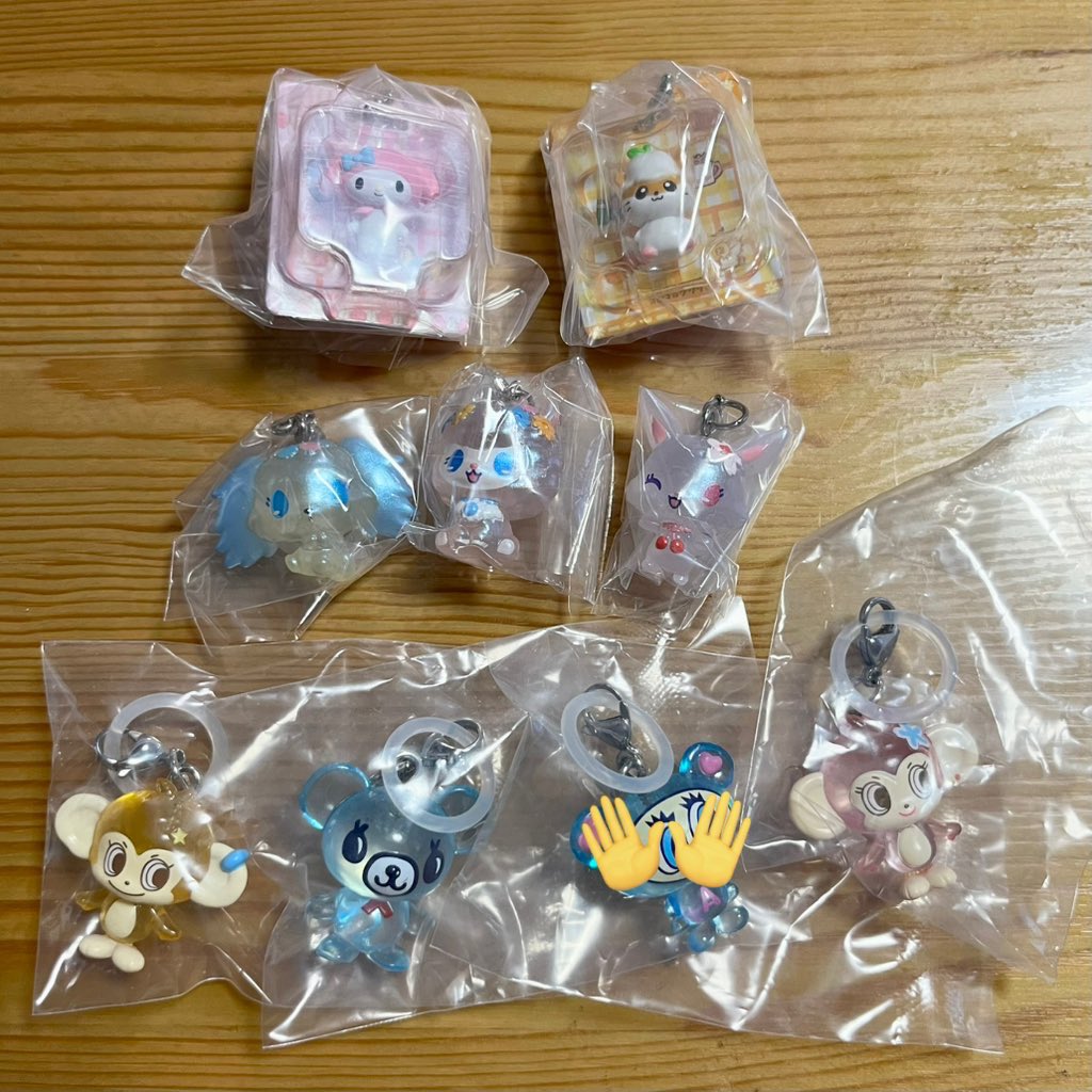 Red____Chiaki's tweet photo. 【交換】めじるしアクセサリー パッケージミニチュアコレクション ジュエルペット サンリオ ナルミヤ シュガーバニーズ めじるし

（譲）1枚目
（求）2枚目　💖＞👑

郵送希望
お気軽にお声掛けください https://t.co/o8tD8dhEQy