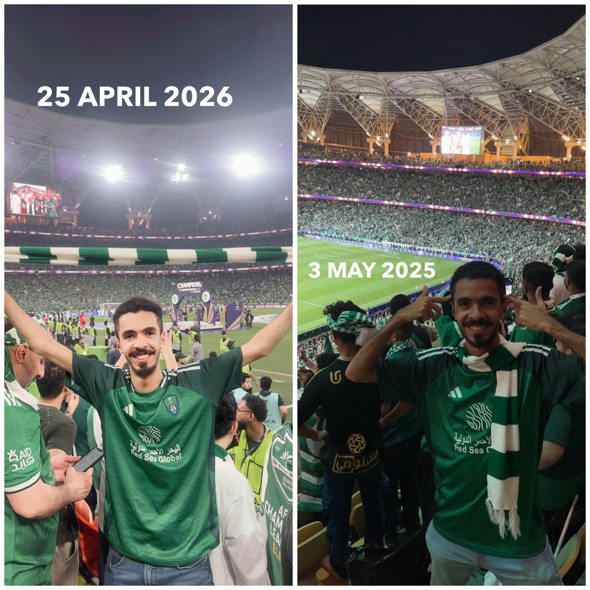 Eng_MJ515's tweet photo. تبتسم الحياة عندما ينتصر النادي الاهلي فهو ببساطه الروح التي تنبعث منها السعادة والفرح 
الف مبروك للقيادة الرشيدة حصول سفير الوطن على بطولة اسيا للنخبة للمره الثانية على التوالي وايضا مباركة خاصه للرمز الأمير خالد بن عبدالله 
وختاما لجمهورنا الفخم 💚
#الاهلي_بطل_اسيا https://t.co/9xFzH8wLGP