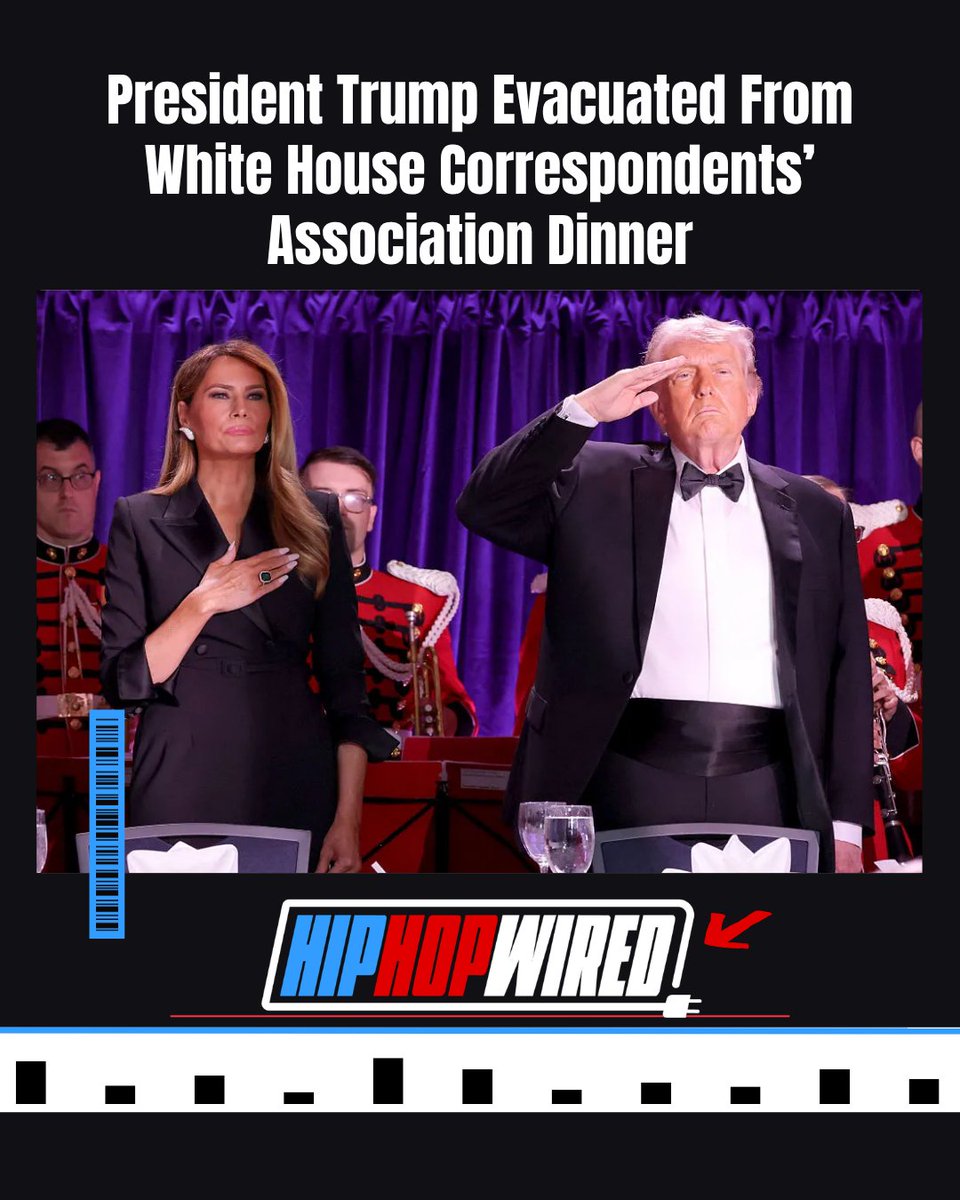 HipHopWired's tweet image. According to a report given to CNN's Kaitlyn Collins, a shooter was found outside the event and was shot dead by Secret Service.

#More on #HipHopWired.com --&amp;gt; hiphopwired.com/3052297/presid…
📸: Getty